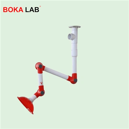 Laboratuvar duman çıkarma kolları