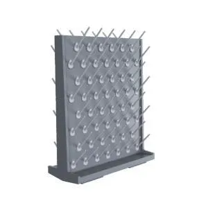 Kimyasal ve fiziksel deneyim için laboratuvar ekipmanı pegboard