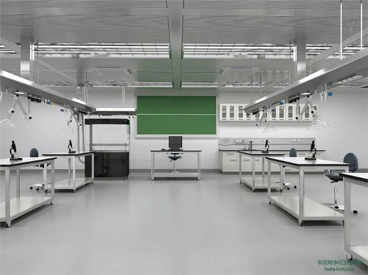 Sabit sıcaklık ve sabit nem planlaması ile labotatuar